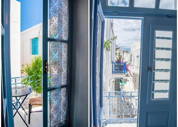 Liada Cosy Avec Balcon, Centre De Parikia Et Proche *