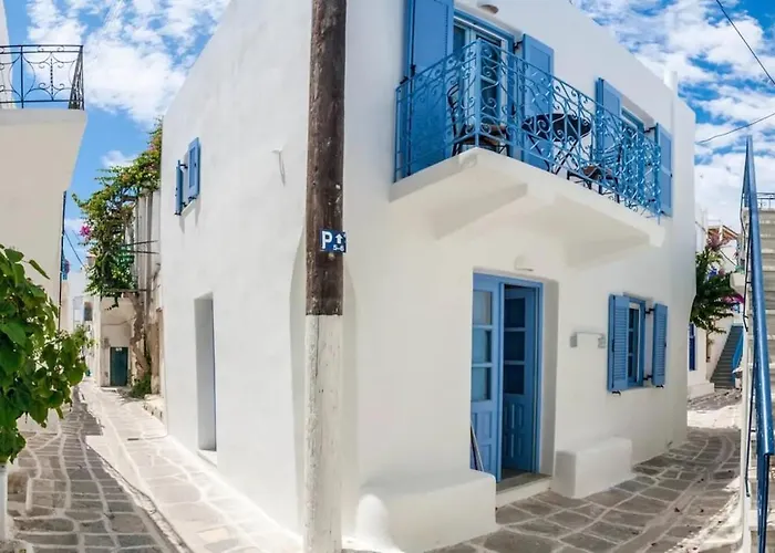 Apartman Liada Cosy Avec Balcon, Centre De Parikia Et Proche Párosz